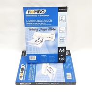 Laminating Film Ukuran Hombo Ukuran F4 / A4 - Plastik Laminating Film