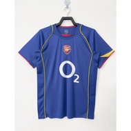 JC Arsenal 2004-2005 Retro Jersey home and away Short Sleeve Football Shirt