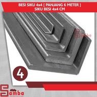 Besi siku 4x4 [ panjang 6 meter ] siku besi 4 x 4 cm