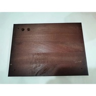 9 Inch x 12 Inch Meter Board Wood / Papan Meter Kayu with Hole