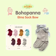 BOHOPANNA ELMA SOCK BOW BABY SOCKS/