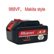 988VF Brushless Impact Wrench Cordless Electric Wrench Electric Drill Screwdriver Impact Driver Ratc