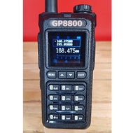 GP8800 รองรับ 4 ย่านความถี่ 240-260/136-174/400-580/ Air band กำลังส่ง 10 วัตต์ เสียงดีรับชัดหูไว ชา