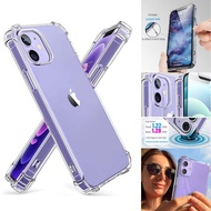 For Apple iPhone 16 15 14 13 12 Mini 11 Pro Max XS Max X XR 8 7 6 6S Plus SE 2020 Soft TPU Clear Bum