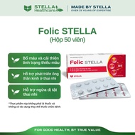 FOLIC STELLA pills help increase hematopoiesis and reduce anemia caused by folic acid deficiency (Bo