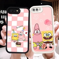 Z-44 SpongeBob White Black Casing for OPPO A3S A5 A1K A12E A37 A39 A83 F5 Realme C2 C2s Case