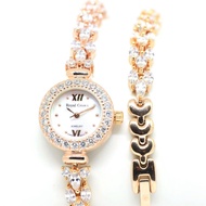 นาฬิกา Royal Crown นาฬิกาข้อมือผู้หญิง รุ่น 5266B16-2 circle  Pink gold