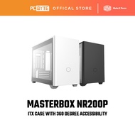 Cooler Master MasterBox NR200P SFF TG ITX Case Black/White PCByte