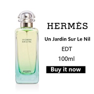 Hermes น้ำหอม Un Jardin Sur Le Nil Eau De Toilette 100ml Unisex น้ำหอมติดทนนาน น้ำหอมแบร์นแท้ for women and men  น้ำหอมมาดามแท้  น้ำหอมผู้ชายติดทนนาน Men's Perfume น้ำหอมผู้ชาย น้ําหอมแท้ น้ำหอมติดทนนาน ของขวัญน้ำหอม กล่องซีล【ของแท้ 100% 】