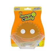 Scrub Daddy Wall-Mounted Sponge Holder with Container - Transparent