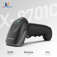GTCODESTAR X-9701C Handheld Wireless 2.4G Barcode Scanner Barcode Reader for Mobile E-payment