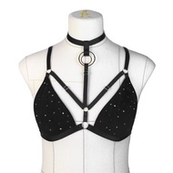 Galaxy Bra Top Black