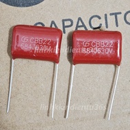 Capacitor CBB 630v 684J 684 0.68uF LF brand 20mm pin