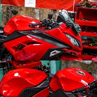 Ninja 250 fi tank condom model zx 636 tank cover ninja 250 fi zx 636 rcb visor winglet proliner