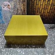 Dus warna Gold/emas 18x18x7cm kualitas produk tebal 400gram