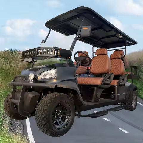 4 Wheel Offroad Golf Cart 4 Seat Mini-electric-golf-carts on Sale