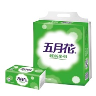 【MAY FLOWER 五月花】五月花 輕新抽取式衛生紙100抽x8包x6袋
