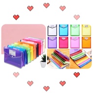 A4 BUTTON FOLDER WITH EXPANDING (VERTICAL/HORIZONTAL) LK-705A / LK-704A Beg Butang A4/Expandable But