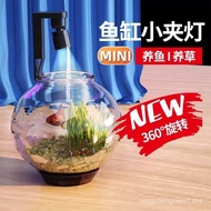 Mini Fish Tank Light Small Fish Tank Special Light Waterproof Splash Lighting Grass Tank Betta Guppy