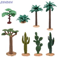 ZENDEN​ Artificial Plant Cactus, Realistic Plastic Artificial Tree Model, Imitation Plants DIY Craft