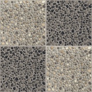 KERAMIK LANTAI 40x40 ATRIA GREY & ATRIA BROWN KW 1 PLATINUM // KERAMIK KASAR TIMBUL MOTIF BATU