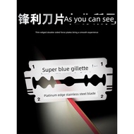 electric shaver shaver for man Gillette Super Blue Men Old-fashioned Manual Shaver