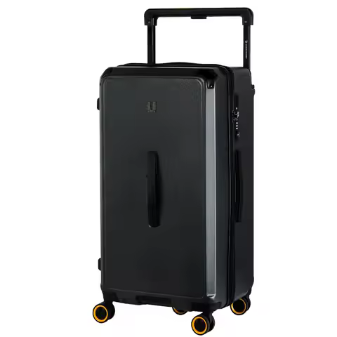Large Size Luggage on wheels Pull Rod Suitcase 26 Inch Rolling Luggage Wide Handle Suitcases USB Cha