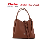 BATA RED LABEL Danna Ladies Brown Top Handle Bag 9114922 Beg Handbags (inc belts)
