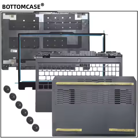 New For BOTTOMCASE® LOQ 15AHP9 15ARP9 Laptop LCD Back Cove/LCD Bezel /Palmrest cover/Bottom Base cov