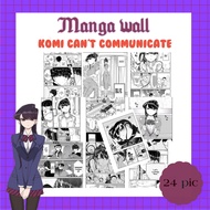 Manga wallpaper komi cant communicate ภาพมังงะ ภาพตกแต่งห้อง