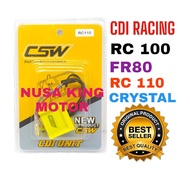 CDI RACING RC 100 FR 80 RC 110 CRYSTAL CSW RACING