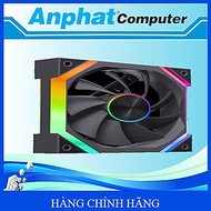 Quạt Tản Nhiệt Fan Case Leopard Galaxy RS ARGB Sync Main Đen– Hàng Chính Hãng