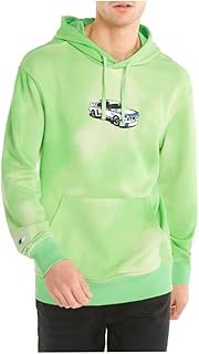 Mens Bmw Mms Statement Hoodie Casual Outerwear Casual Drawstring - Green - Size S