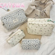 CFIYSWA Makeup Bag, Floral Print Begonia Flower/Rose Cosmetics Bag, High Quality Handheld Handbag Ho