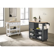 KETO Kitchen Trolley Rack Kitchen Island Table Kitchen Cart Island Kitchen Table Troli Dapur Troli R