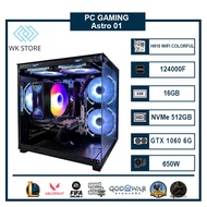 Astro PC Case 01 | I5 12400F, 16GB Ram, VGA GTX 1060 / RTX 3050 / RX 7600 (New, 36T warranty)