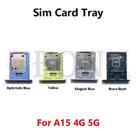 For Samsung Galaxy A05 A05S A15 A35 4G 5G SIM Card Tray Slot Holder Adapter Socket