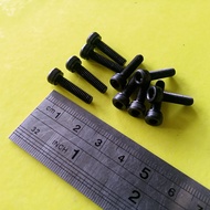 M4 X 16 STEEL L-BOLT 1.6CM LENGTH M4 BOLT/ L3 7-KEY BOLT/ L-3 FULL THREAD/ M4 X 16 BOLT/ M4X16 BLACK