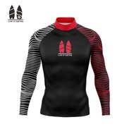 【Bestseller Alert】 2023 New Surfing Shirts Professional Mens Upf 50 Long Sleeve Rashguard Swimming Beach Clothing Swimwear Sun Protection Shirt
