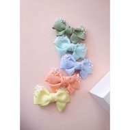 Handmade Children's Hair Clips - Caylee Bow