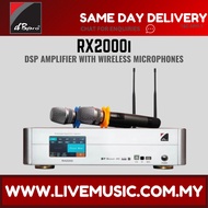 dBpro RX2000i / RX1000i 3 in 1 DSP amplifier With One Pair RX900 High Quality UHF MIC ( RX-2000i / R