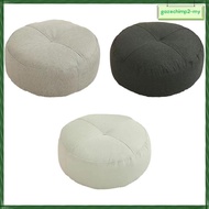 [GazechimpecMY] Round Floor Pillow Comfortable Meditation Cushion Floor Cushion Pad for Adults