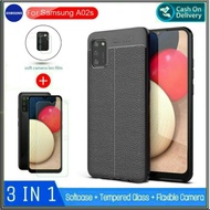 Case Samsung A02s SoftCase Free Tempered Glass Samsung Galaxy A02s