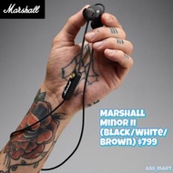 (限時預訂) Marshall Minor II 無線藍芽入耳式 耳機  代購團 - $7995月19號 2359截單