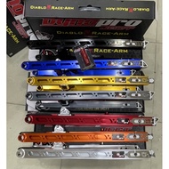 DYNOPRO DYNO PRO JECT Y15 Y16 CNC SWING ARM + 2 INCHI WITH PLOY BUSH ( DIABLO ARM )