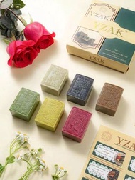 YZAK 敘利亞 古皂 手工 天然  精油皂 套裝 - 1套6件 420g+-5%