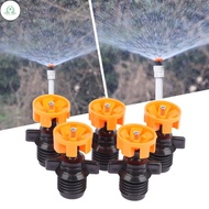 GD  1/5Pcs 1/2" Male Thread Automatic Rotation 360 Degree Watering Nozzle Sprinkler MY