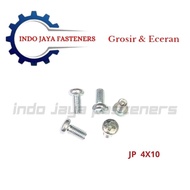 JP M 4 x 10 Bolts Philip M4 x 10mm Bolts