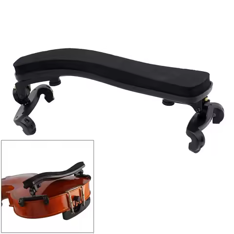 Violin Shoulder Rest Adjustable Universal Violin Shoulder Rest Violin Accessories Plastic EVA Pad fo