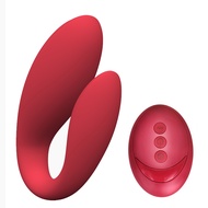 Omysky Wireless Vibrator Simulate G-spot Anal Double-head Vibrate Sex Toys For Adult Waterproof USB Charge